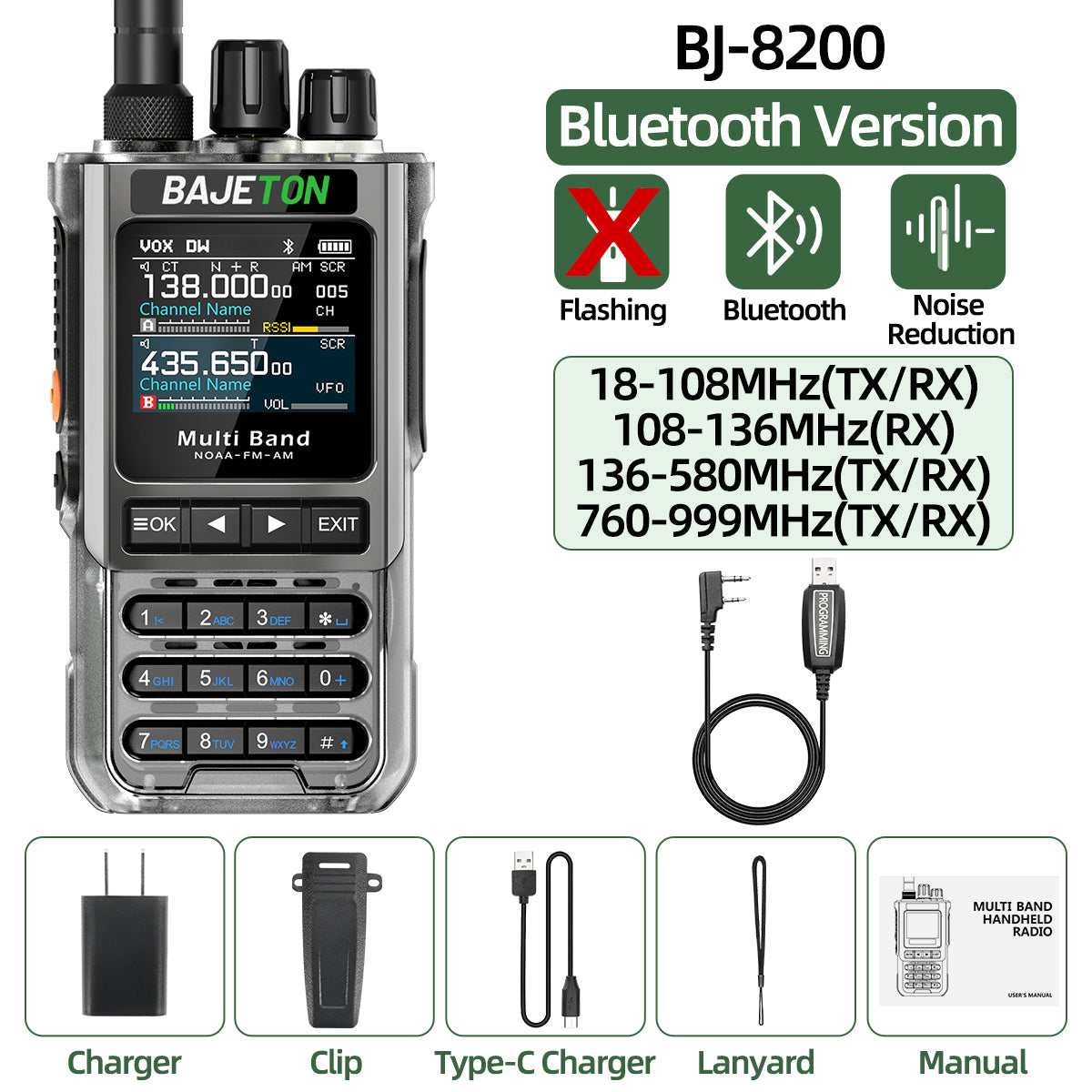 BJ-8200(Transparent)