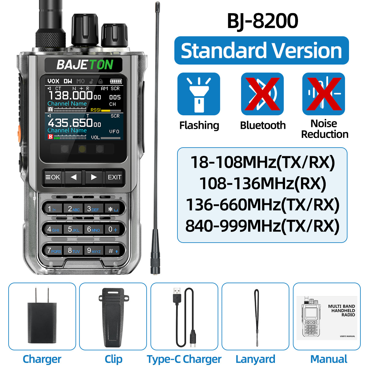 BJ-8200(Transparent)
