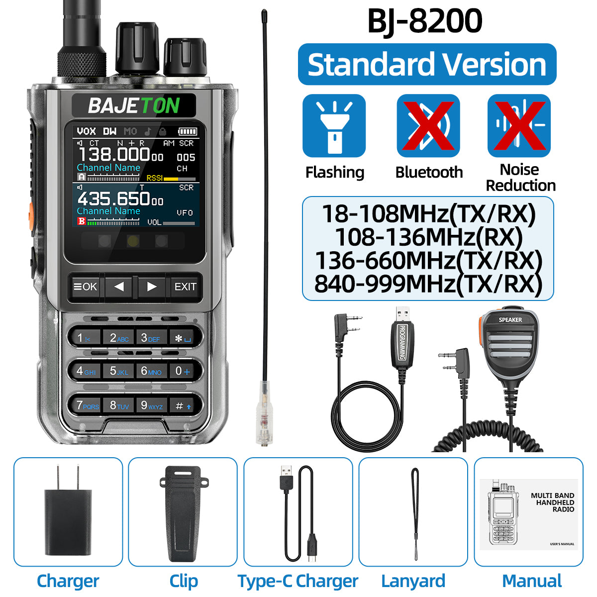 BJ-8200(Transparent)