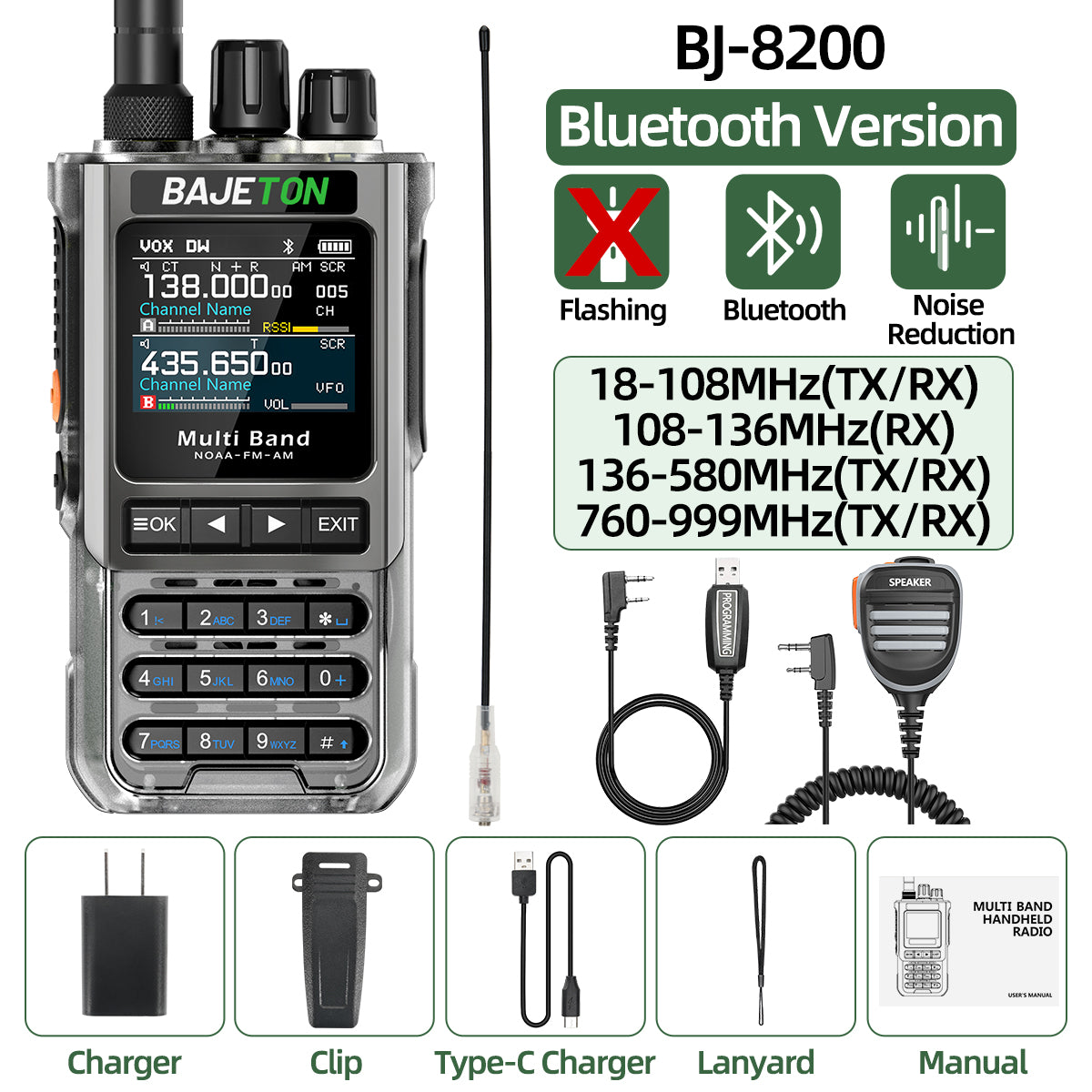 BJ-8200(Transparent)