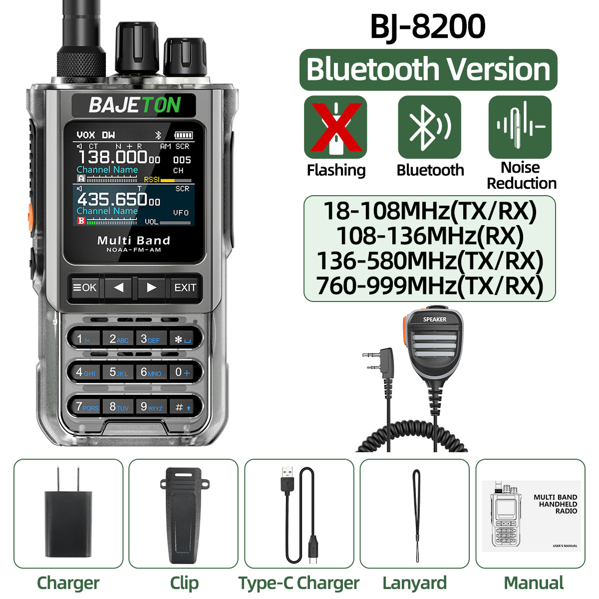 BJ-8200(Transparent)