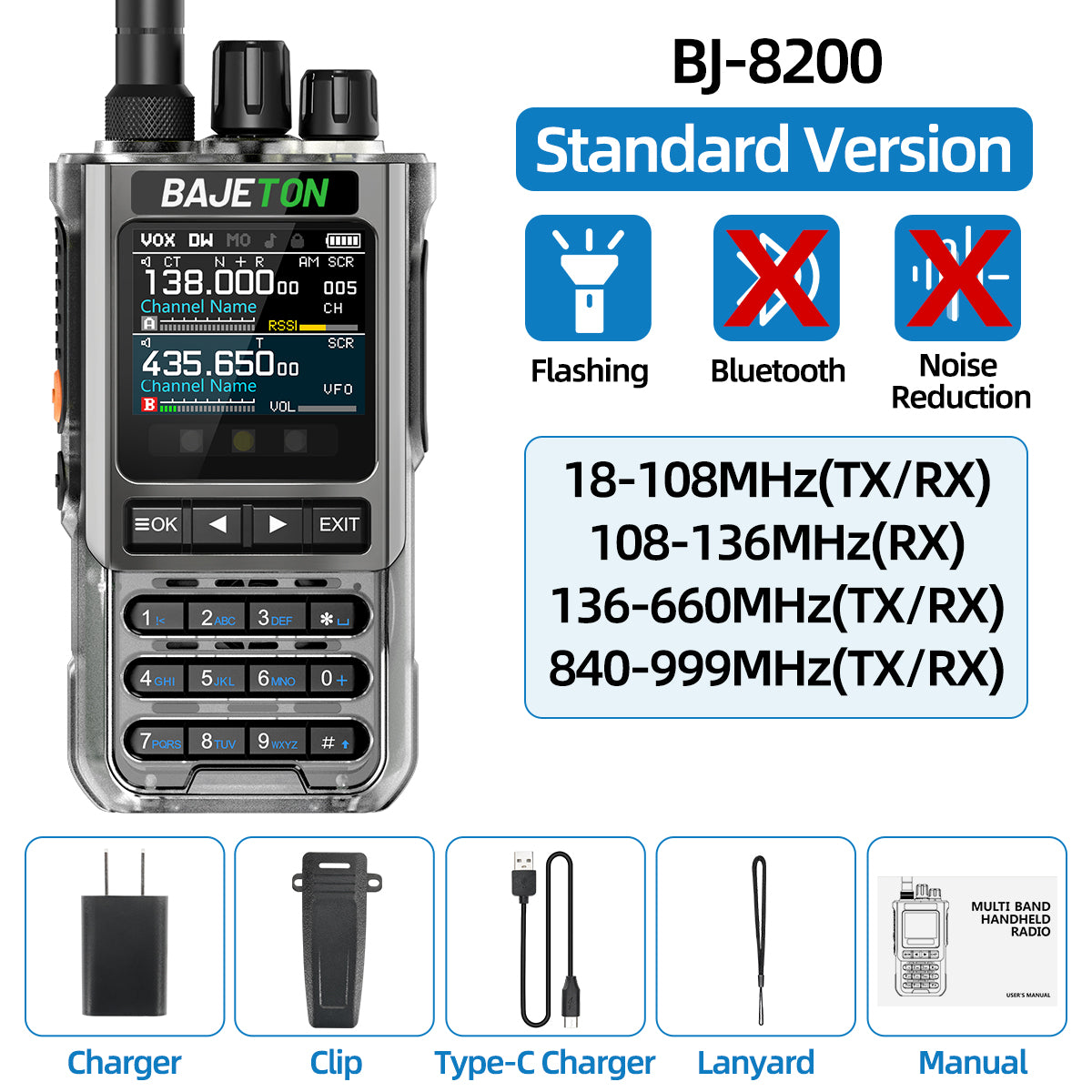 BJ-8200(Transparent)